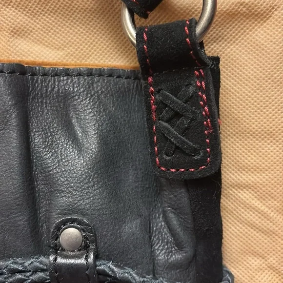 Gorgeous Patricia Nash Suede Colorblock Collection Caffarelli Brand New - Picture 5 of 12